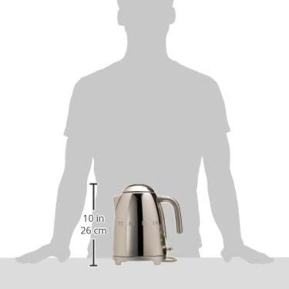 SMEG 50's Retro Style Electric Water Kettle with Automatic Shutoff - Picture 4 of 8